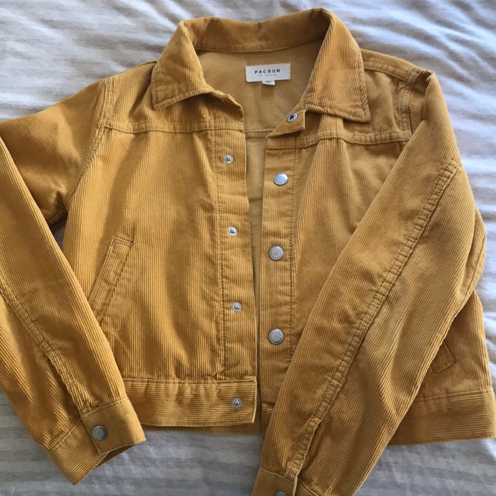 Yellow PacSun jacket